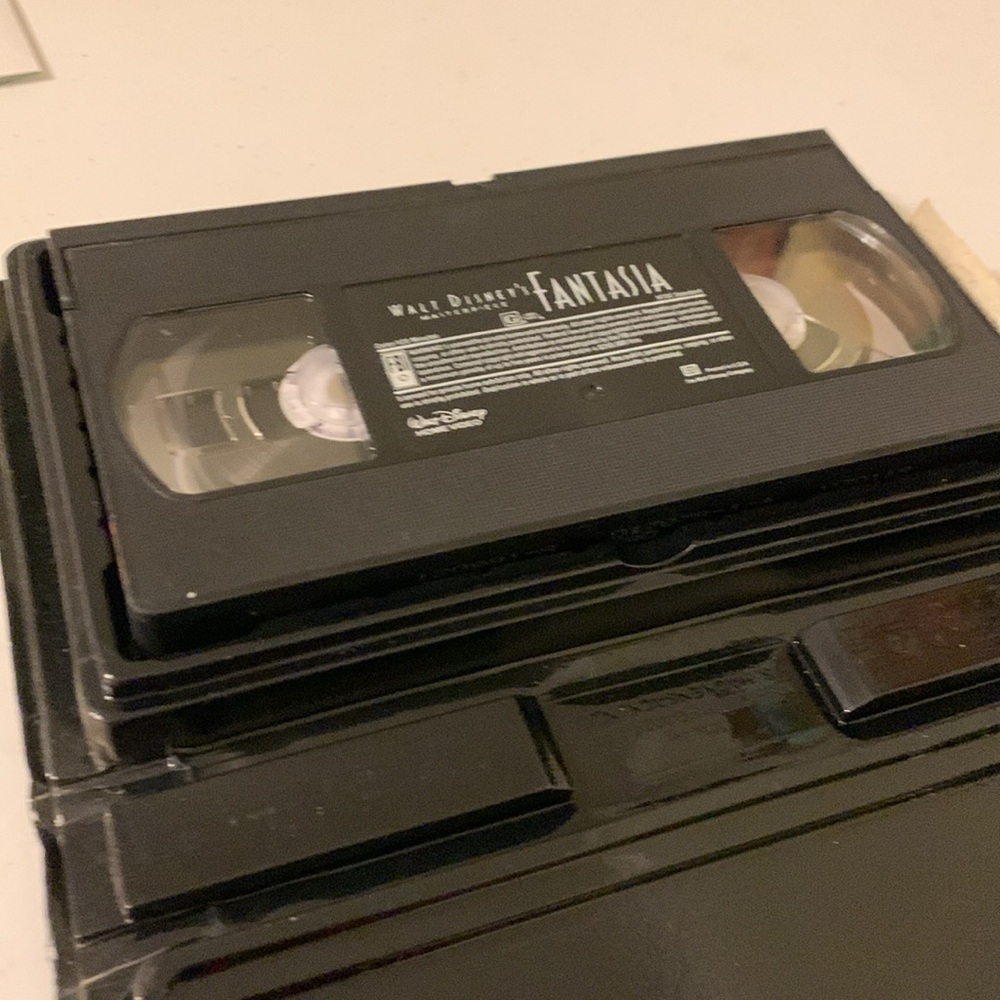 VHS Tape Walt Disney’s Masterpiece Fantasia Mickey Mouse Sorcerer - Picture 3 of 9